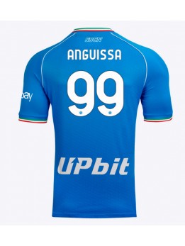 Billige SSC Napoli Frank Anguissa #99 Hjemmedrakt 2023-24 Kortermet